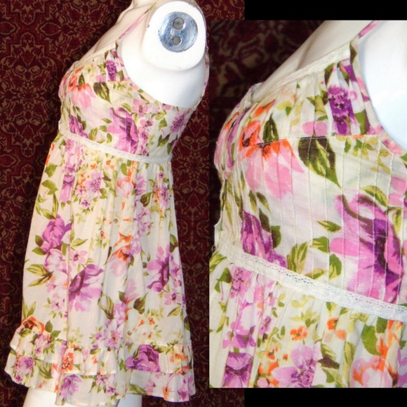 FOREVER 21 cotton spaghetti strap sundress 8💥🕚 - Picture 5 of 10